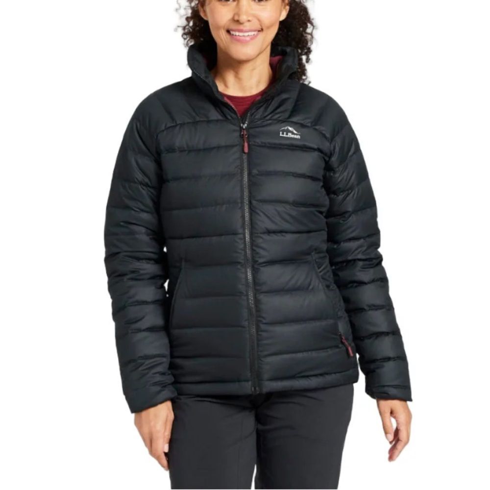L.L. Bean NWT 650 Down Puffer Jacket Water Downtek Repellent Pockets Medium Reg